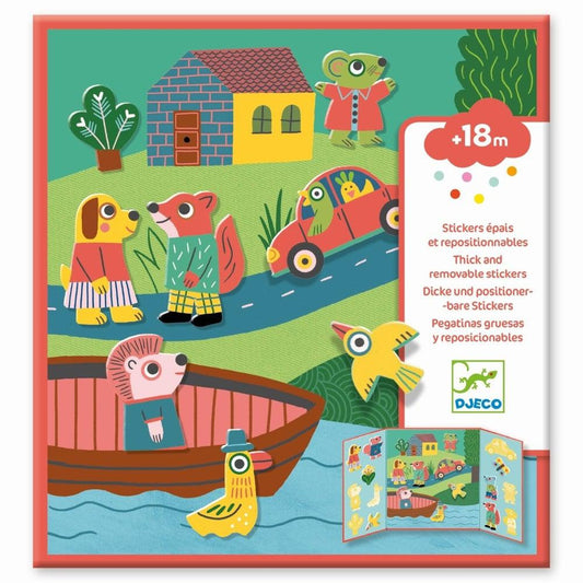 Reusable Stickers - Animals