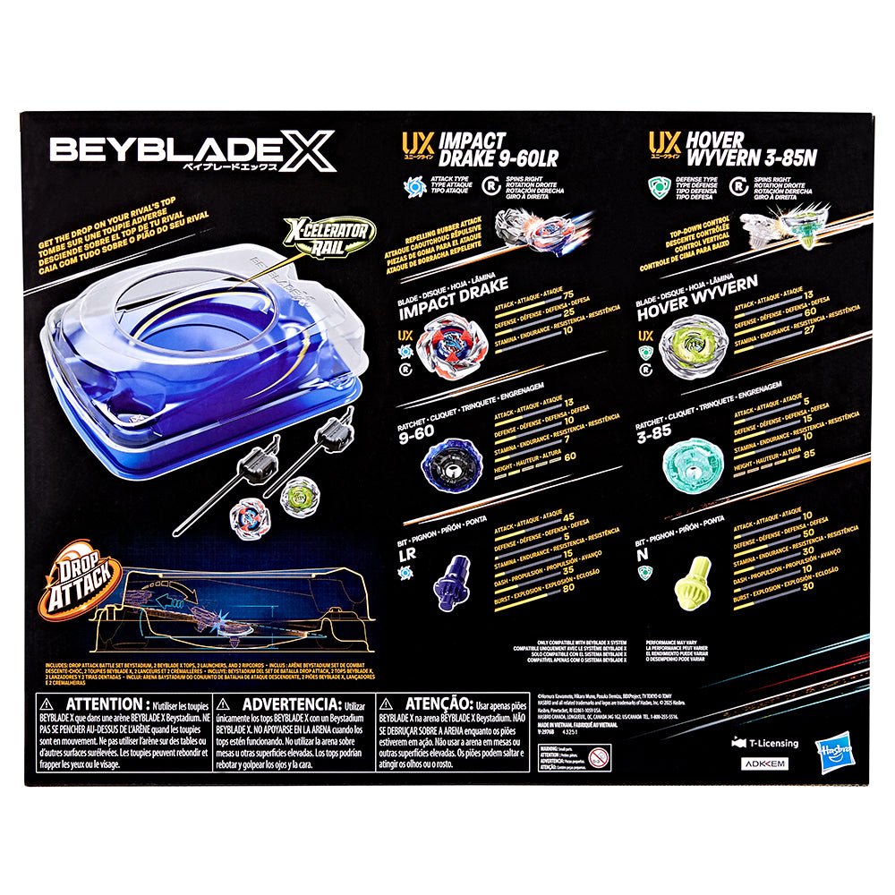 Beyblade X - Shock Drop Battle Set