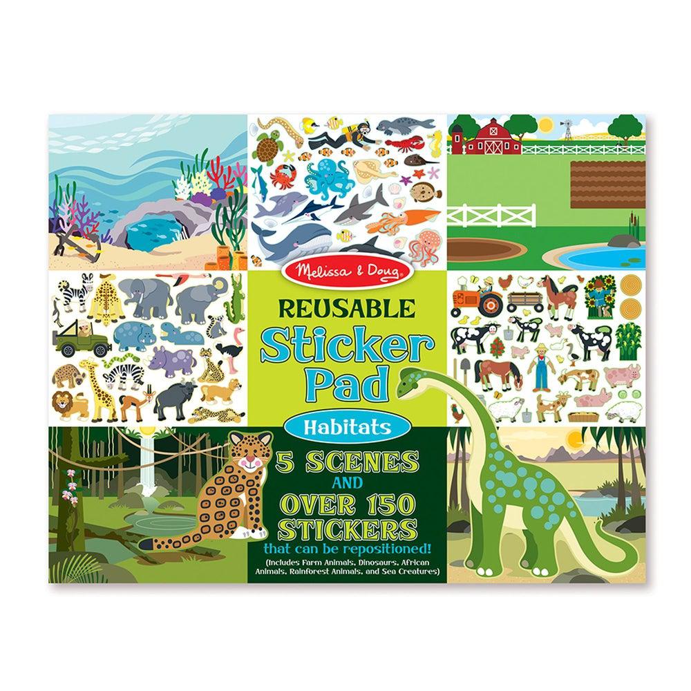 Reusable Sticker Book - Match the Animal to Its Habitat