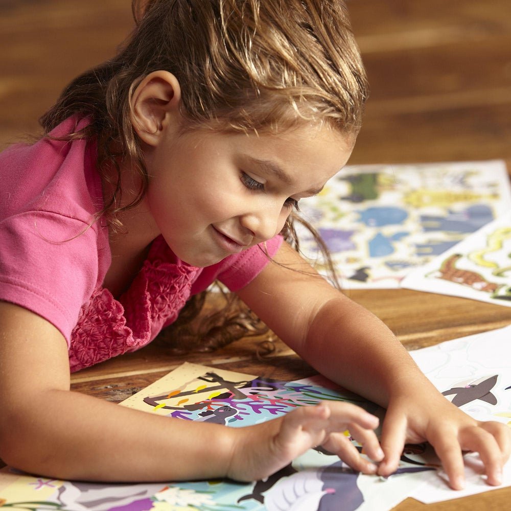 Reusable Sticker Book - Match the Animal to Its Habitat
