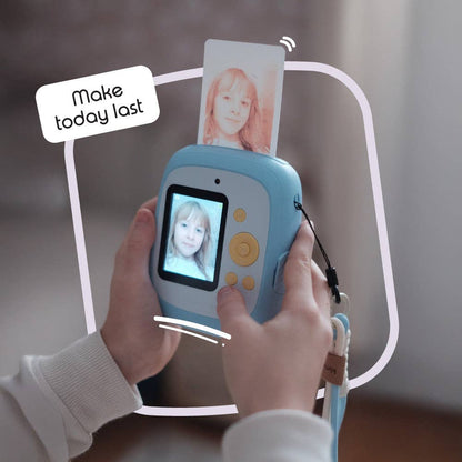 Kiimento Print Pro Instant Camera - Sky Blue (Model P2)
