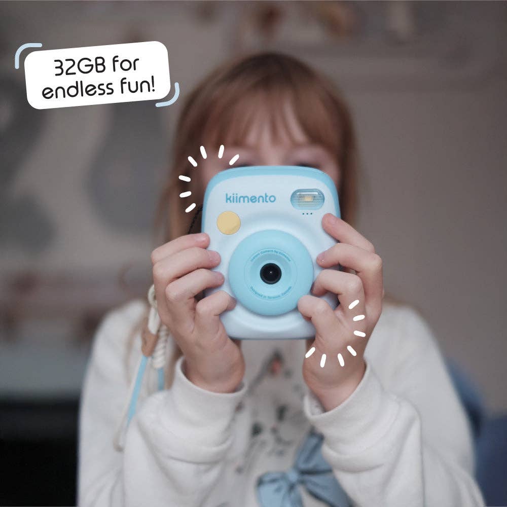 Kiimento Print Pro Instant Camera - Sky Blue (Model P2)