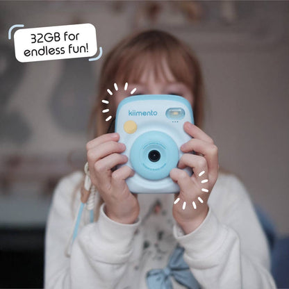 Kiimento Print Pro Instant Camera - Sky Blue (Model P2)