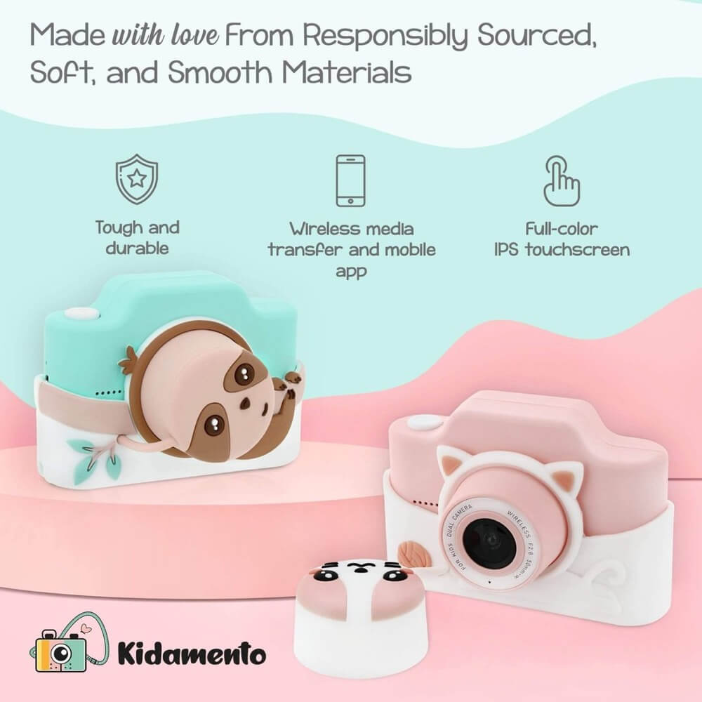 Photo + Video Digital Camera - Zippy the Sloth (Model K)