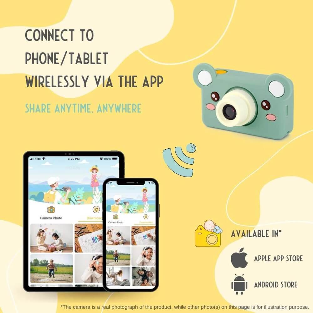 Photo + Video Digital Camera - Mikayo the Bear (Model C)