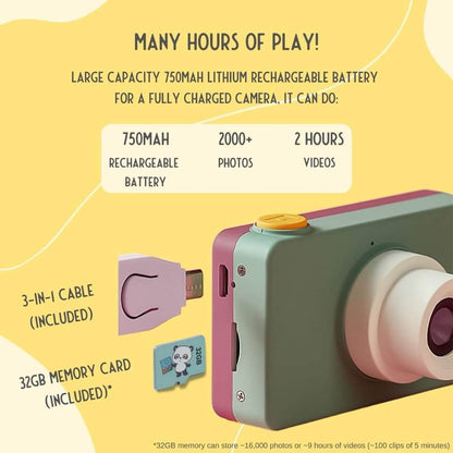 Photo + Video Digital Camera - Mikayo the Bear (Model C)