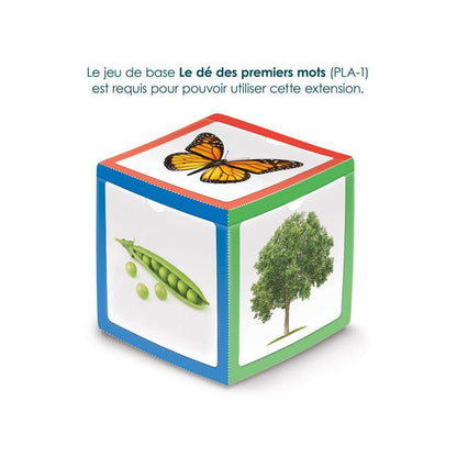 Extra Cards for First Words Dice Game