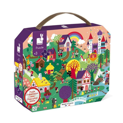 Observation Puzzle - Fairy Tales (24 pcs)