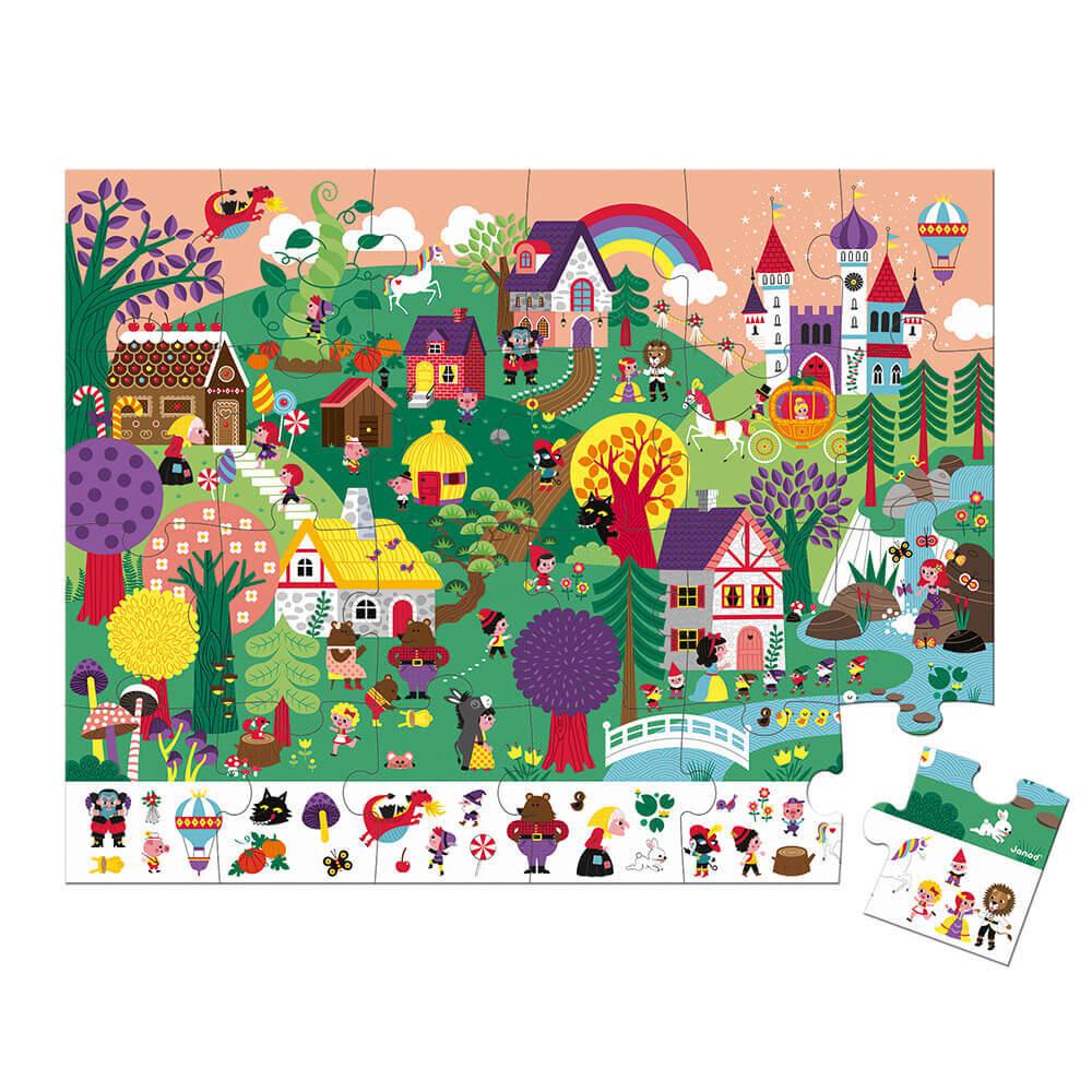 Observation Puzzle - Fairy Tales (24 pcs)
