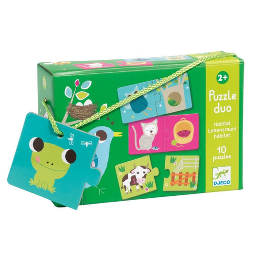 Duo Puzzle - Habitat (10 x 2 pcs)