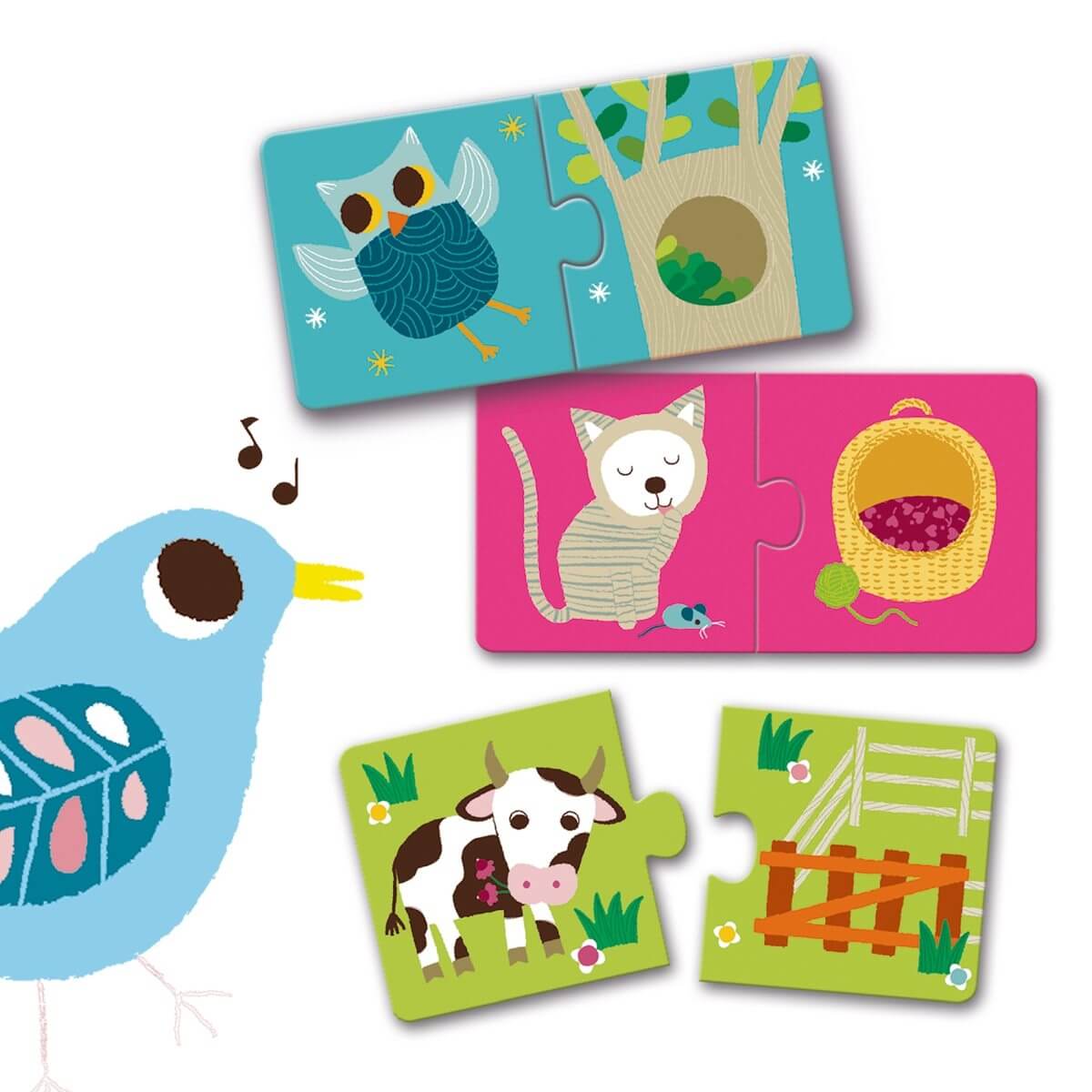 Duo Puzzle - Habitat (10 x 2 pcs)