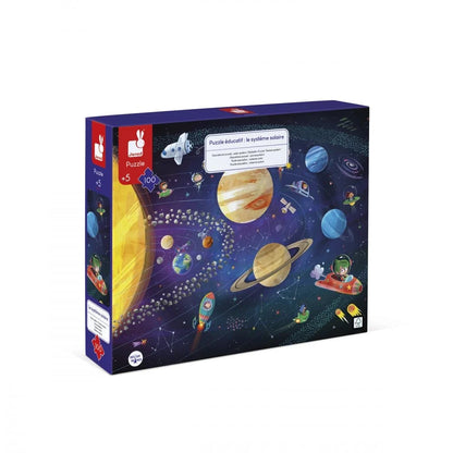 Educational Puzzle - Solar System (100 pcs)