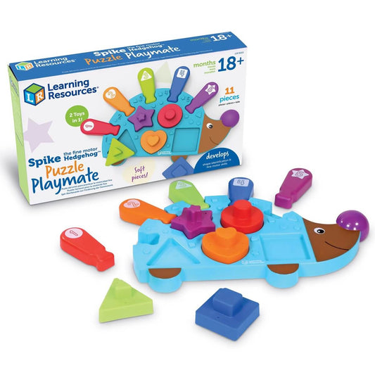 Spike the Hedgehog Fine Motor Puzzle & Shape Sorter