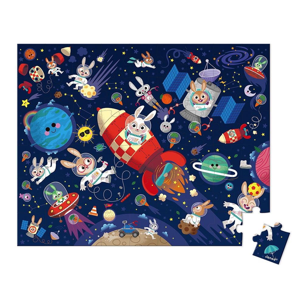Puzzle - Rocket (54 pcs)