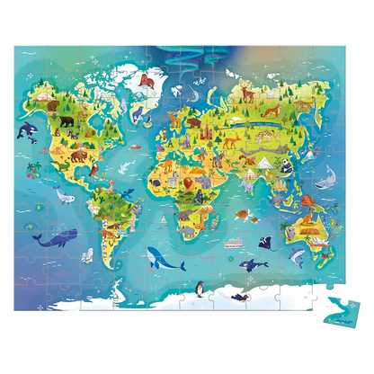 Puzzle - World (100 pcs)