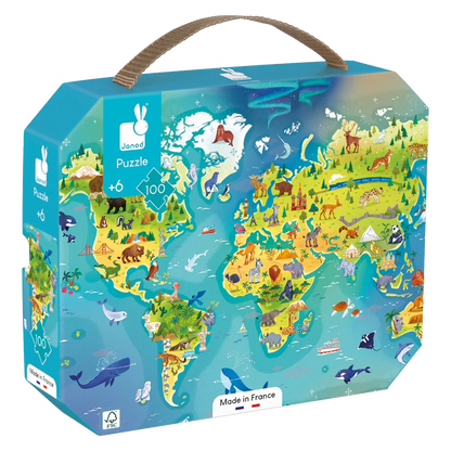 Puzzle - World (100 pcs)