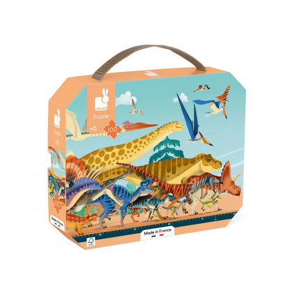 Panoramic Dino Puzzle (100 pcs)
