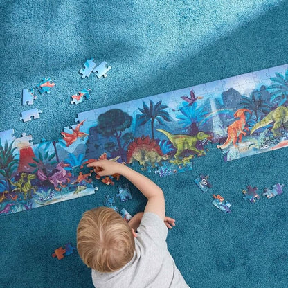 Glow-in-the-Dark Puzzle - Dinosaurs (200 pcs)