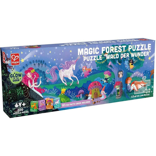 Glow-in-the-Dark Puzzle - Magic Forest (200 pcs)