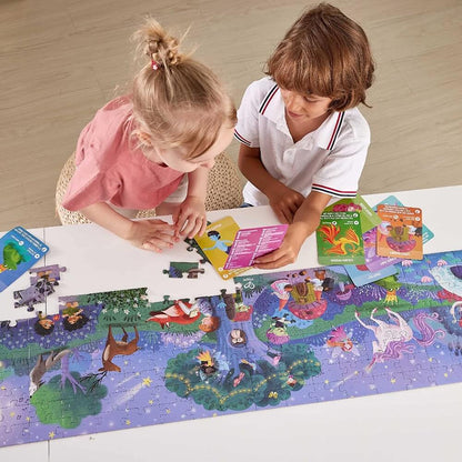 Glow-in-the-Dark Puzzle - Magic Forest (200 pcs)
