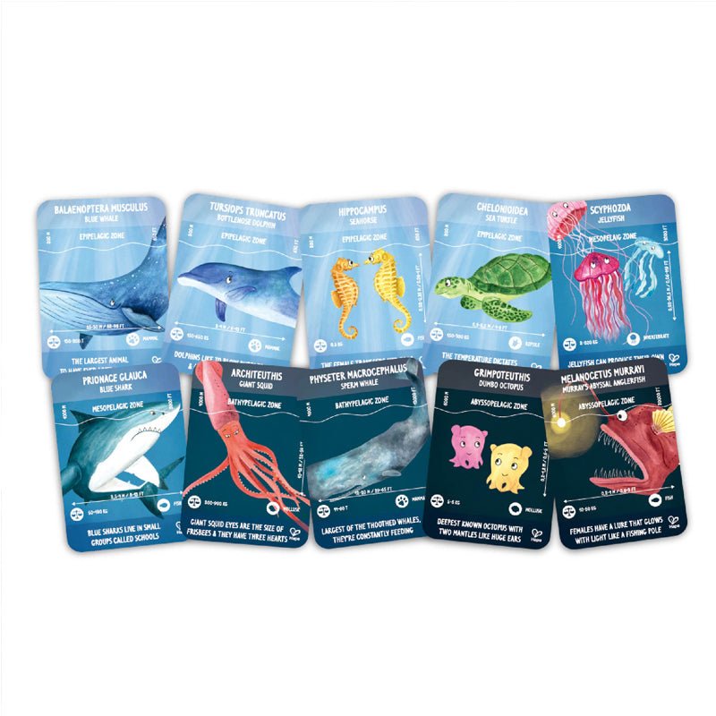 Glow-in-the-Dark Puzzle - Underwater Life (200 pcs)
