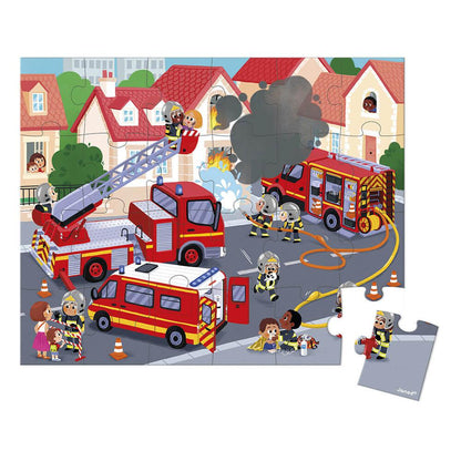 Puzzle - Firefighters (24 pcs)