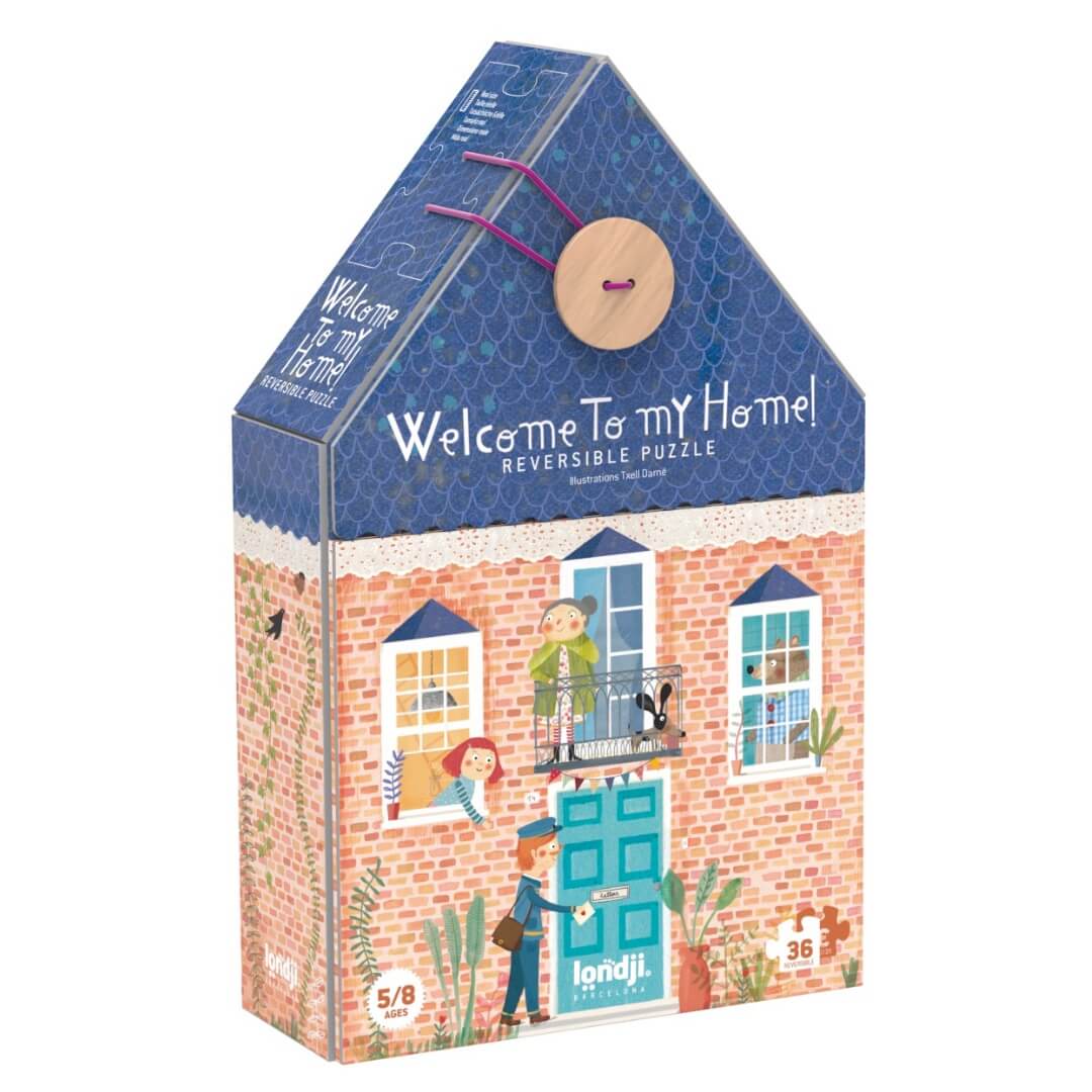Reversible Puzzle - Welcome to My Home (36 pcs)