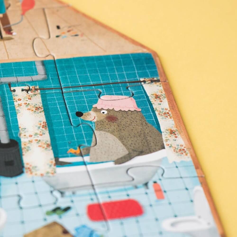 Reversible Puzzle - Welcome to My Home (36 pcs)