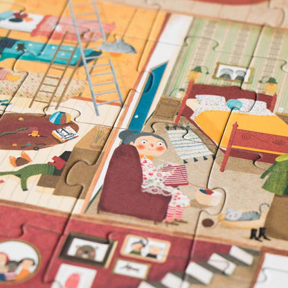 Reversible Puzzle - Welcome to My Home (36 pcs)