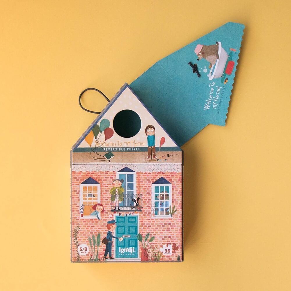 Reversible Puzzle - Welcome to My Home (36 pcs)