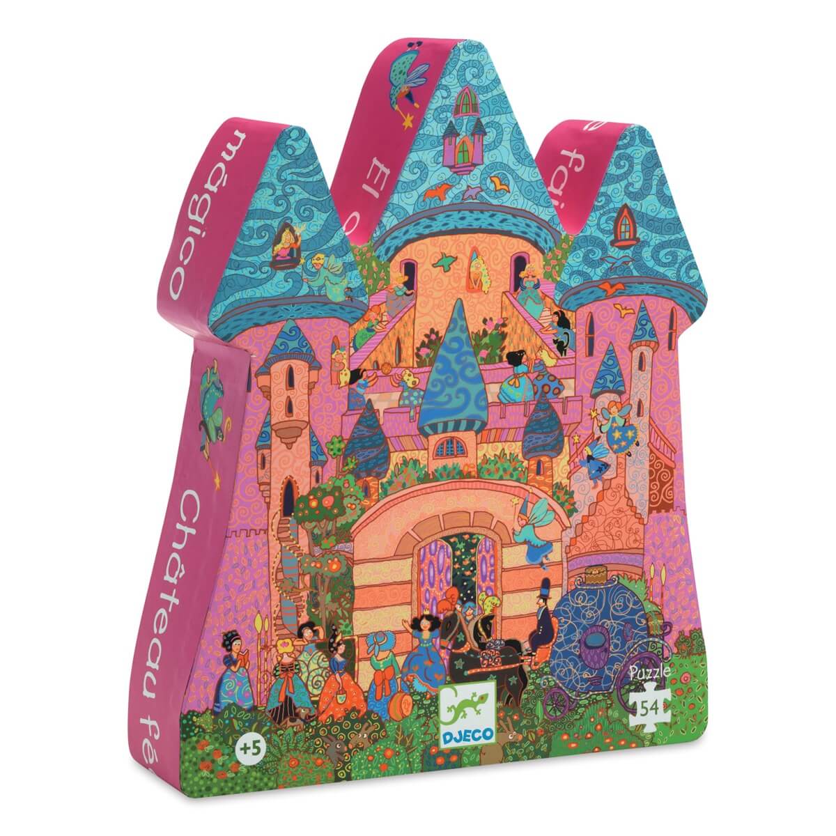 Silhouette Puzzle - Fairy Castle (54 pcs)