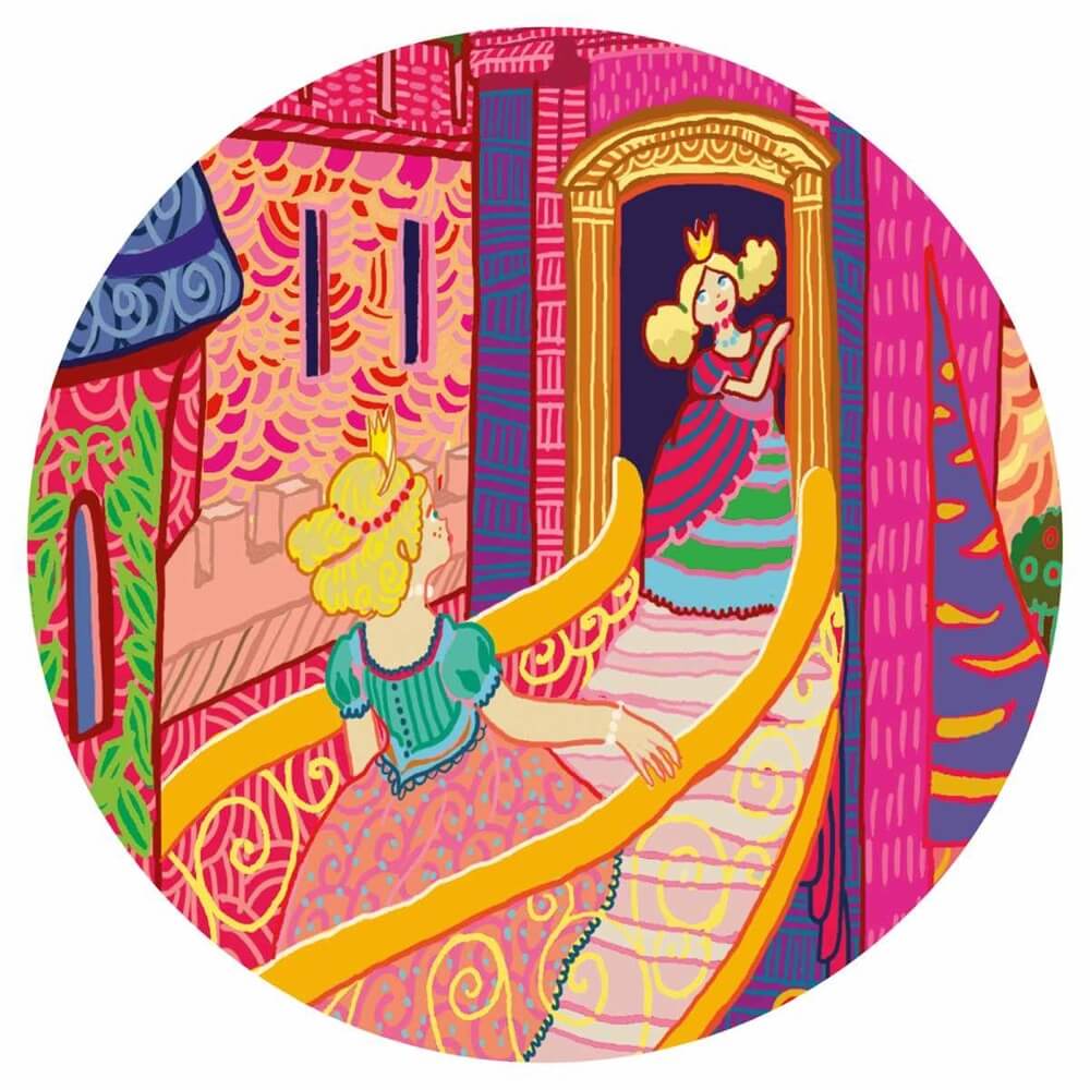 Silhouette Puzzle - Fairy Castle (54 pcs)