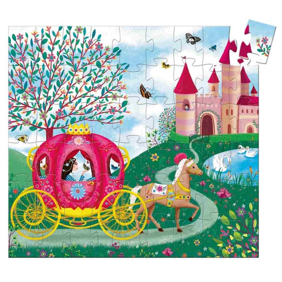 Silhouette Puzzle - Elise's Carriage (54 pcs)