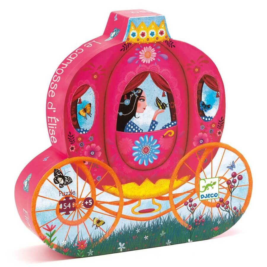 Silhouette Puzzle - Elise's Carriage (54 pcs)