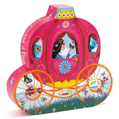 Silhouette Puzzle - Elise's Carriage (54 pcs)