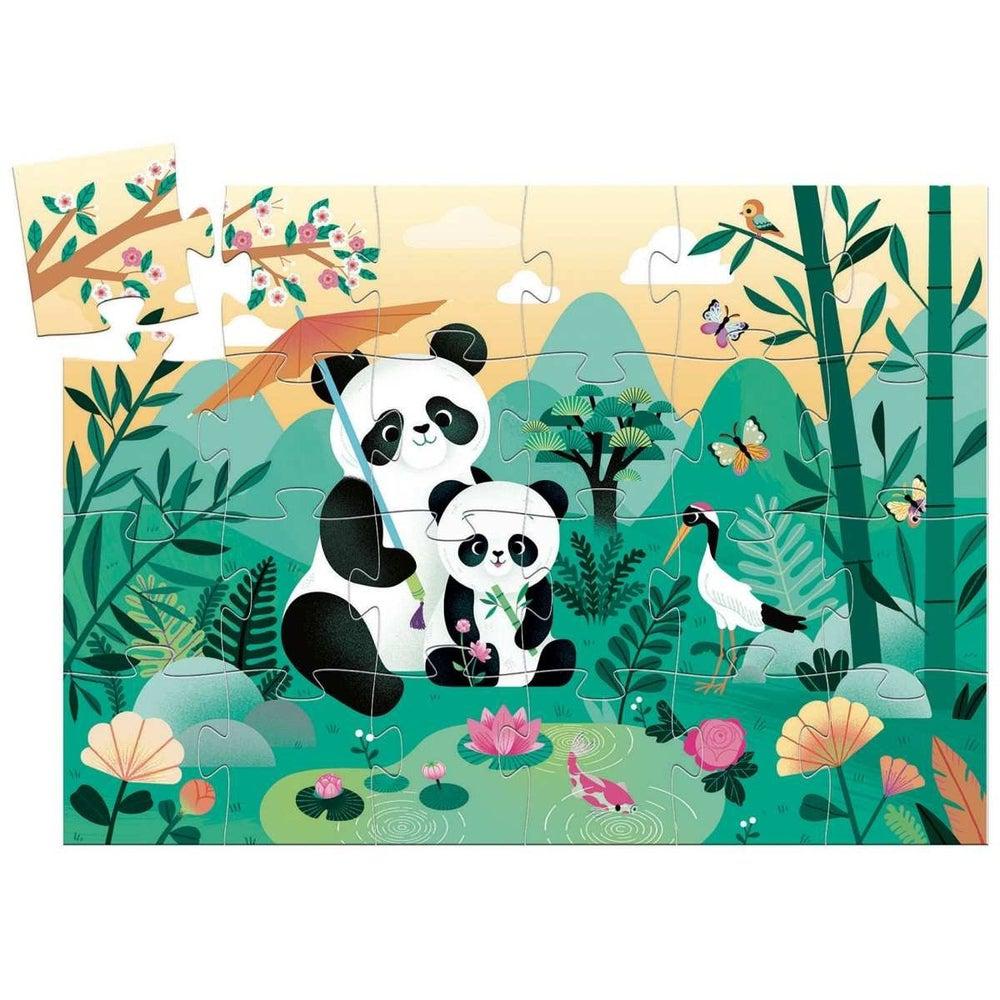 Silhouette Puzzle - Leo the Panda (24 pcs)