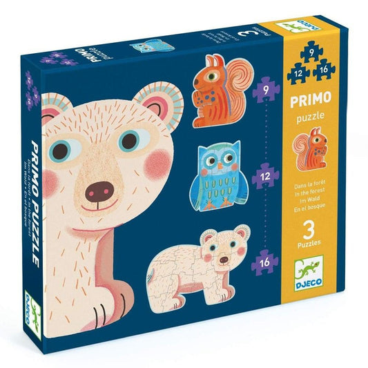 Giant Puzzles - In the Forest (9 to 16 pcs)