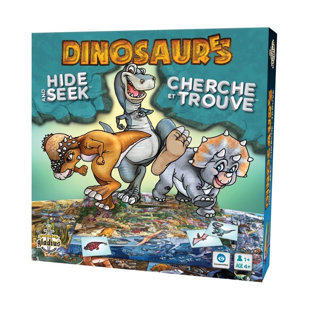 Search and Find - Dinosaurs