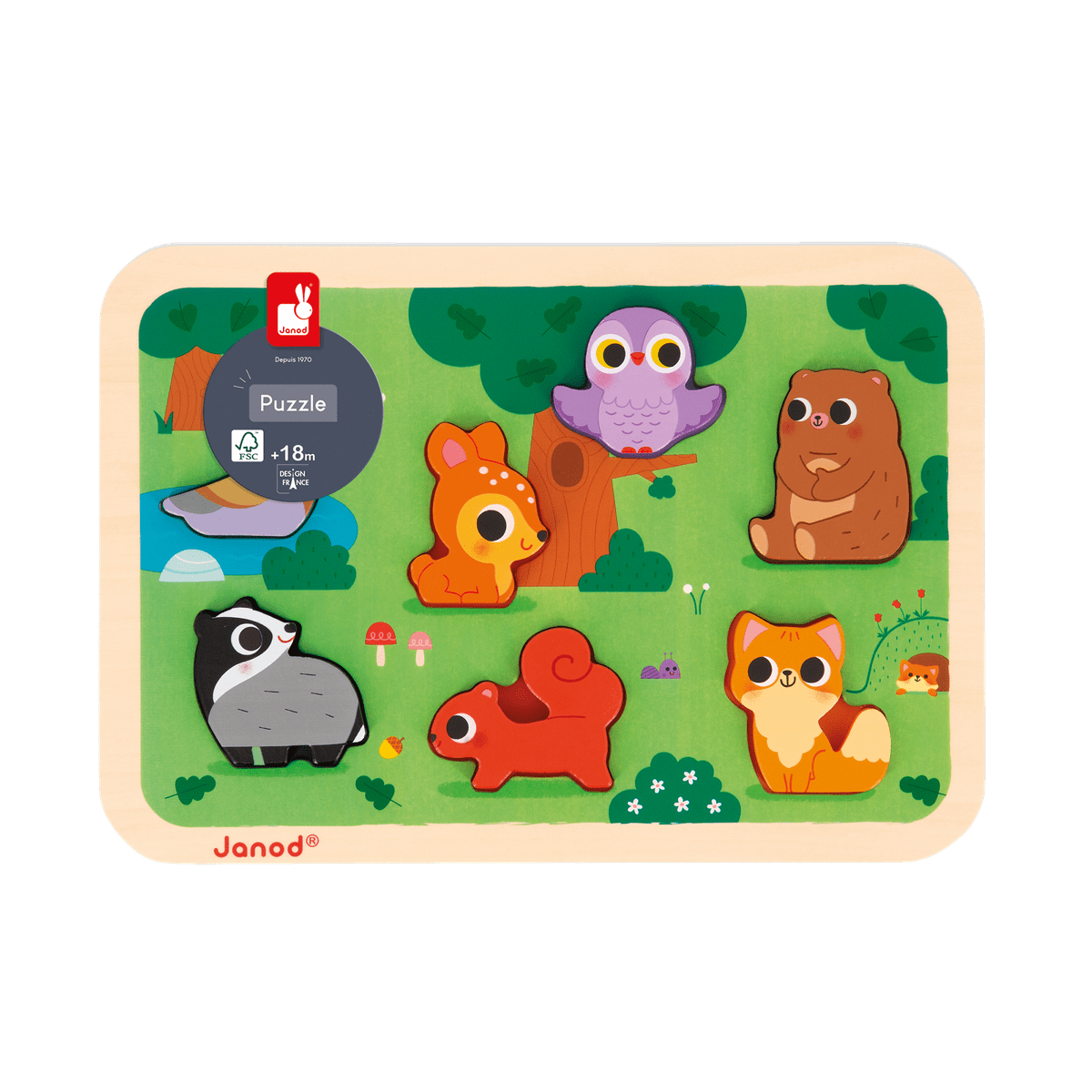Chunky Puzzle - Forest Educational Game for Kids