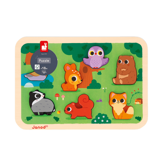 Chunky Puzzle - Forest Educational Game for Kids