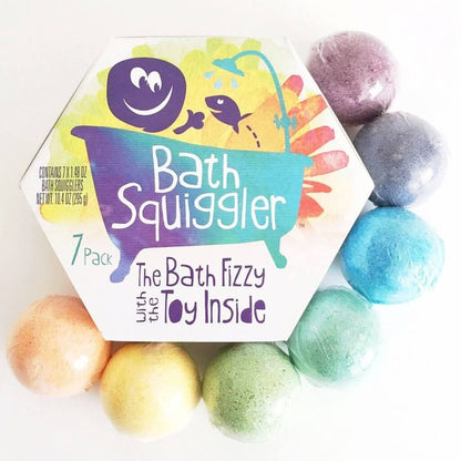 Bath Squiggler 7 Bath Bombs Gift Set