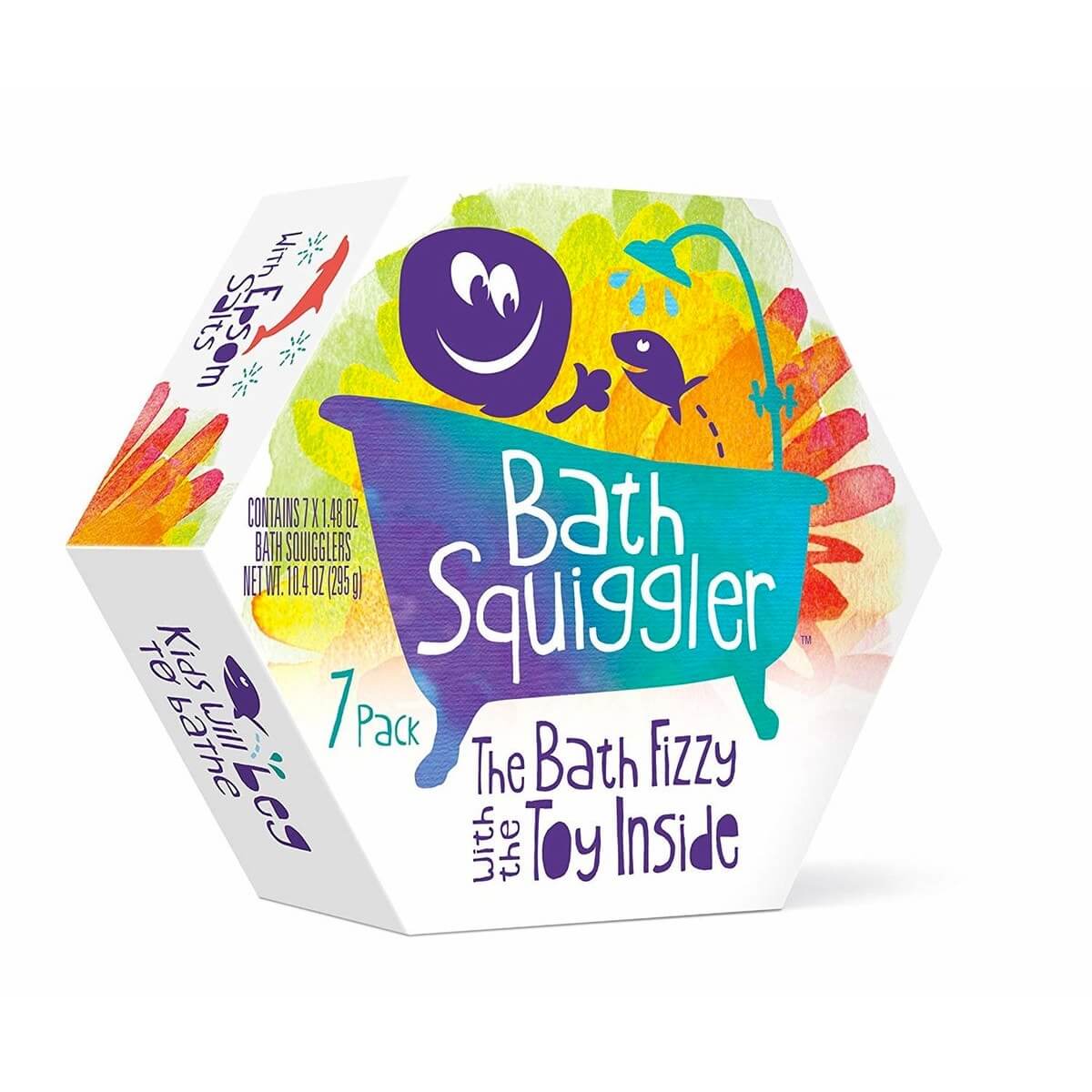 Bath Squiggler 7 Bath Bombs Gift Set