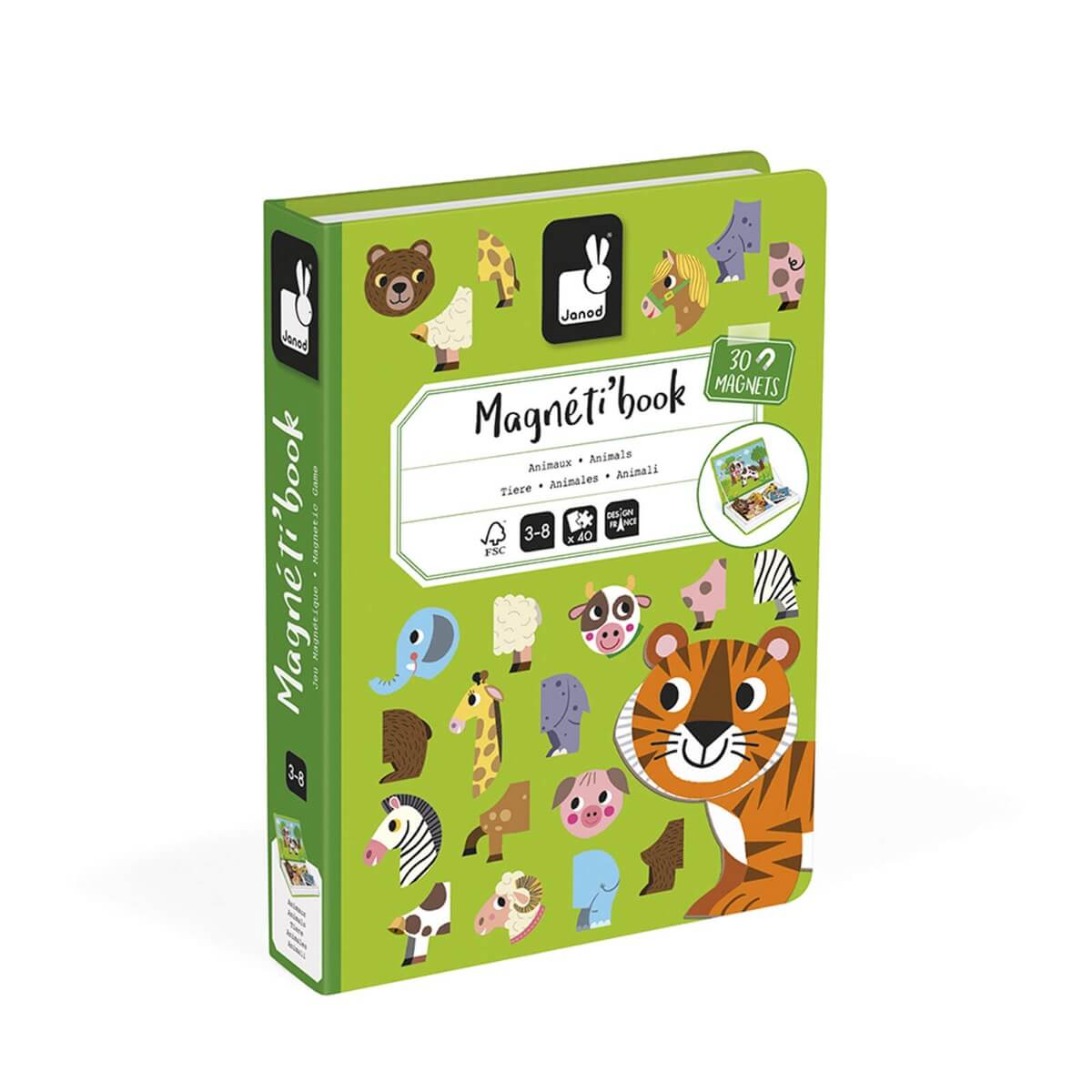 Magnetic Set - Animals (30 pcs)