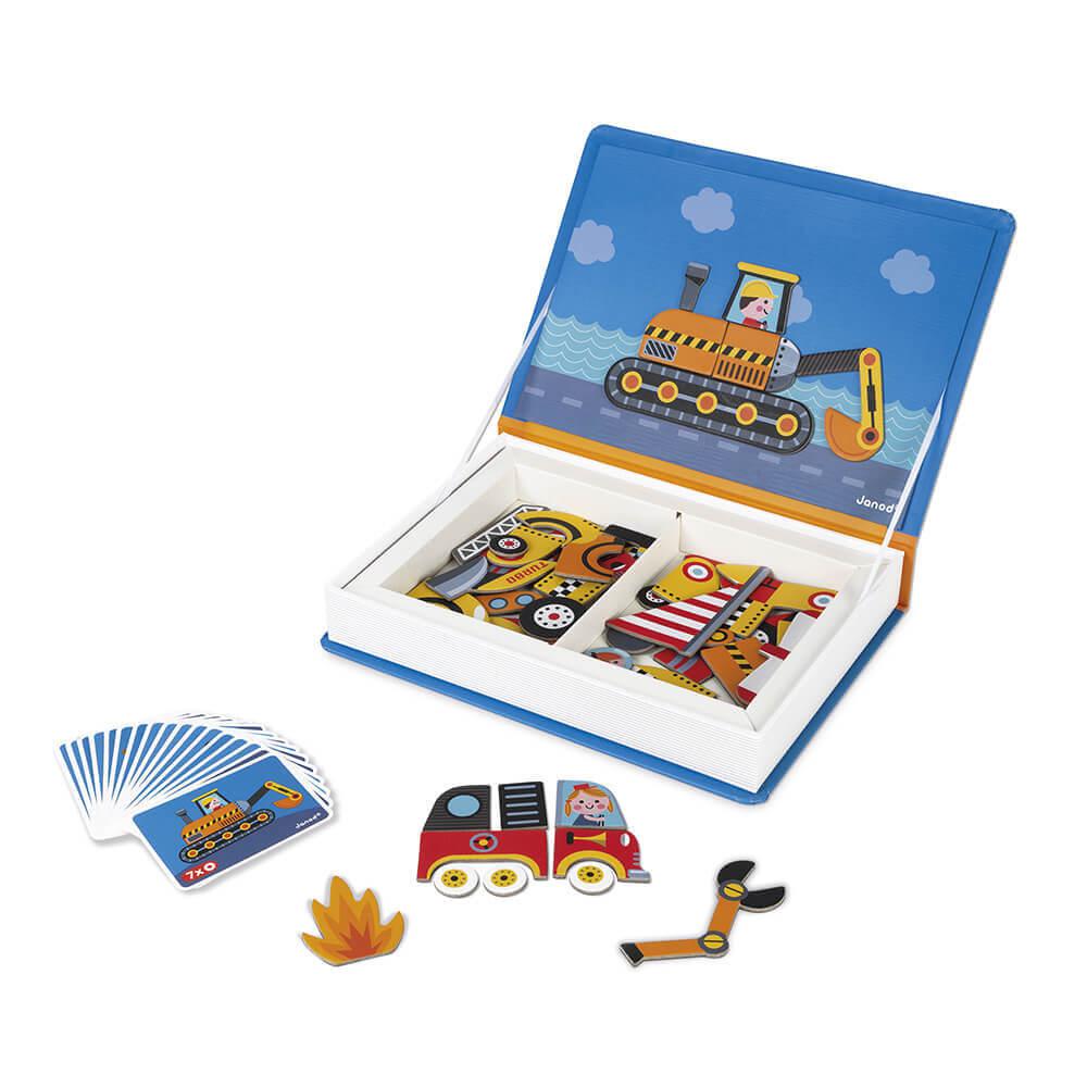 Magnetic Set - Race Cars (50 pcs)