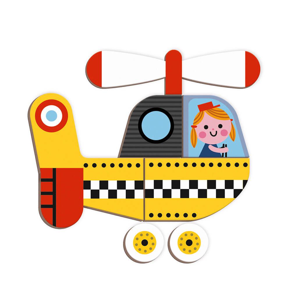Magnetic Set - Race Cars (50 pcs)