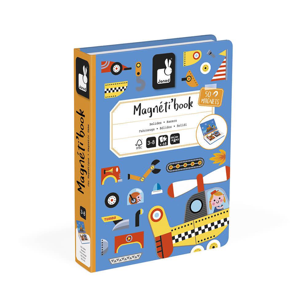 Magnetic Set - Race Cars (50 pcs)