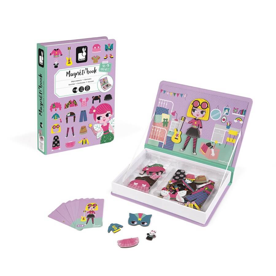 Magnetic Set - Girls' Dress-Up (54 pcs)