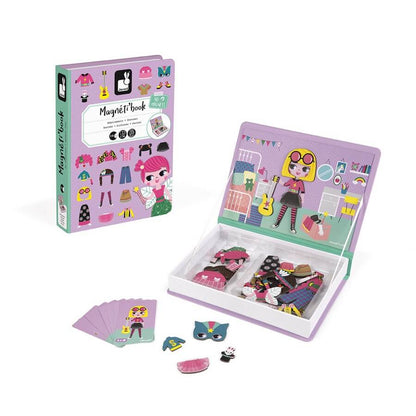 Magnetic Set - Girls' Dress-Up (54 pcs)