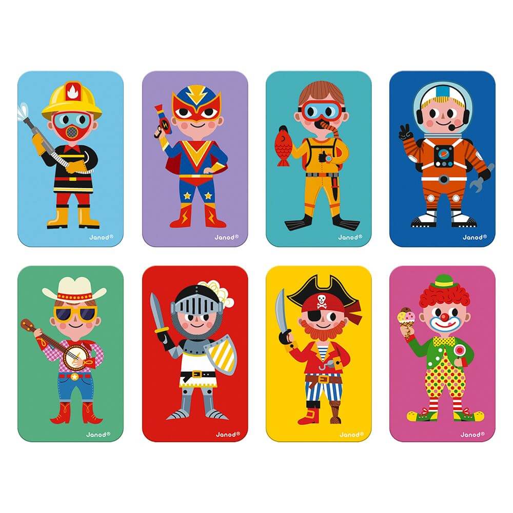 Magnetic Set - Boys' Dress-Up (36 pcs)