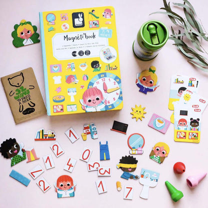 Magnetic Set - I Learn to Tell Time (75 pcs)